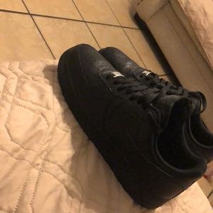Black Air Force ones
